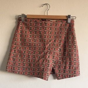 Tribal Printed skort